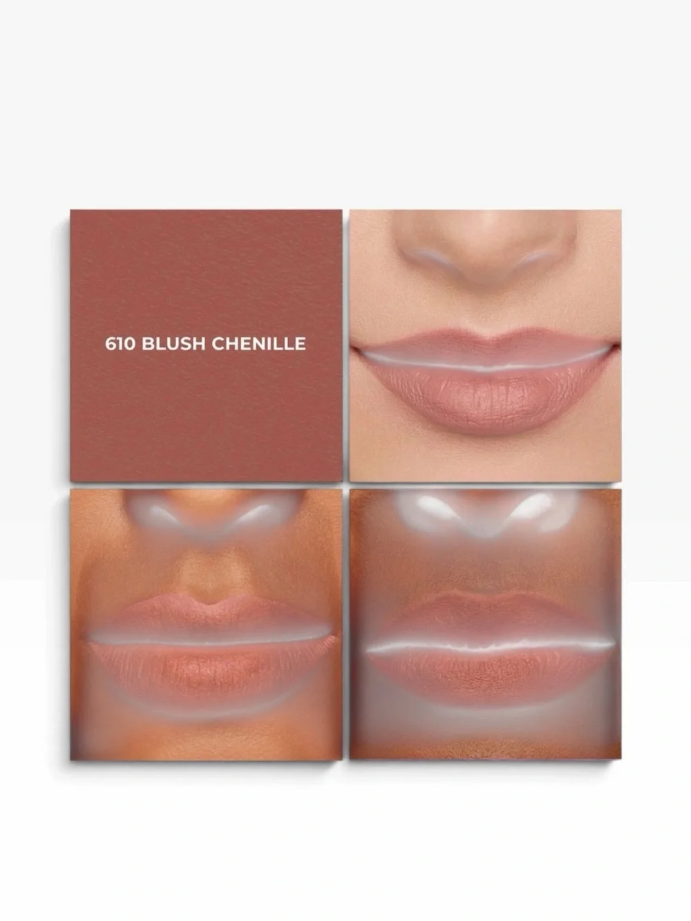 laura mercier in 610 Satin Mauve Nude Lipstick